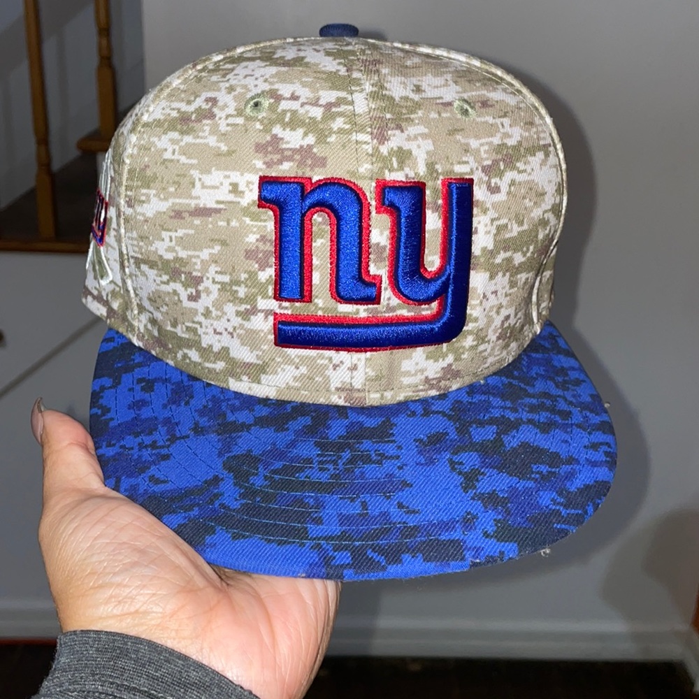 NY camouflage hat. Honor the troops edition.